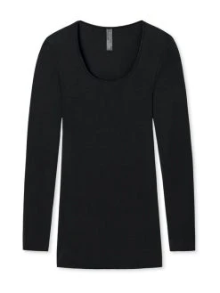 Schiesser Luxury Shirt Langarm -SPANX-Shop 000765 000 2
