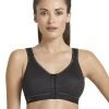 ANITA Firm Support - Frontline Open Sport-BH Ohne Bügel Mit Vorderverschluss -SPANX-Shop ANITA Firm Support Sport BH ohne Buegel schwarz 5523 001