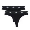 ADIDAS Cotton Logo String, 2er-Pack -SPANX-Shop Adidas Cotton Logo String 2er Pack schwarz 4A1P79 000