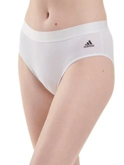ADIDAS Cotton Logo Slip, Bikini Cut