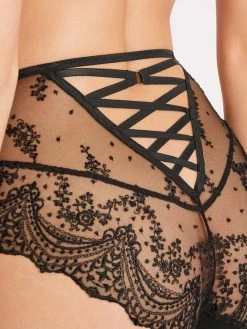 Aubade Écrin Noir Taillen-Slip -SPANX-Shop Aubade Ecrin Noir Taillenslip schwarz UE24 NECL 1621586545