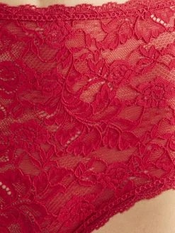 Aubade Rosessence Hoher Slip -SPANX-Shop Aubade Rosessence Taillenslip rot HK24 GALA 3