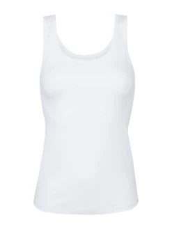 Calida Balance Tank-Top Mit Frackschnitt -SPANX-Shop Calida Balance Tank Top mit Frackschnitt weiss 12534 001 4