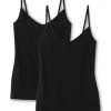 Calida Benefit Women Spaghetti-Top, 2er-Pack -SPANX-Shop Calida Benefit Women Spaghetti Top 2er Pack schwarz 10901 992