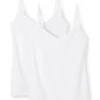 Calida Benefit Women Spaghetti-Top, 2er-Pack -SPANX-Shop Calida Benefit Women Spaghetti Top 2er Pack weiss 10901 001