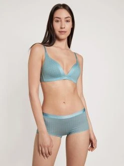 Calida Cate Print Pants, Regular Cut -SPANX-Shop Calida Cate Print Pants regular cut blau 24798 473 2