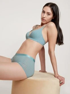 Calida Cate Print Pants, Regular Cut -SPANX-Shop Calida Cate Print Pants regular cut blau 24798 473 4