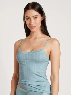 Calida Cate Print Spaghetti-Top