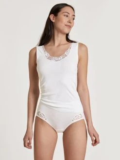 Calida Cotton Desire Midi-Slip -SPANX-Shop Calida Cotton Desire Midi Slip weiss 22557 001 2