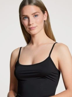 Calida Eco Sense Spaghetti-Top -SPANX-Shop Calida Eco Sense Spaghetti Top schwarz 10138 992 1622641104