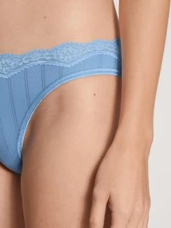 Calida Etude Toujours Slip, Low Cut -SPANX-Shop Calida Etude Toujours Slip low cut blau 22092 404 3