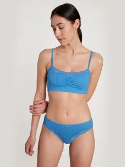Calida Etude Toujours Slip, Regular Cut -SPANX-Shop Calida Etude Toujours Slip regular cut blau 22192 474 2