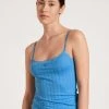 Calida Etude Toujours Spaghetti-Top -SPANX-Shop Calida Etude Toujours Spaghetti Top blau 10092 474