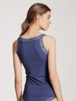 Calida Natural Comfort Lace Tank-Top -SPANX-Shop Calida Natural Comfort Lace Tank Top violett 12656 377 1