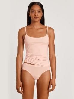 Calida Natural Comfort Spaghetti-Top -SPANX-Shop Calida Natural Comfort Spaghetti Top rosa 11075 072 2