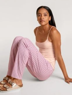 Calida Natural Comfort Spaghetti-Top -SPANX-Shop Calida Natural Comfort Spaghetti Top rosa 11075 072 5