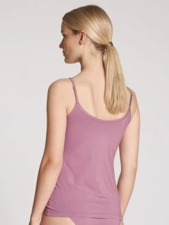 Calida Special Spaghetti-Top -SPANX-Shop Calida Natural Joy Special Spaghetti Top rosa 10105 257 1