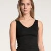 Calida Natural Joy Tank-Top, V-Neck 1 Calida Natural Joy Tank-Top, V-Neck -SPANX-Shop Calida Natural Joy Tank Top schwarz 12355 992