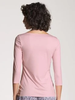 Calida Natural Luxe Shirt, 3/4-Arm 11 Calida Natural Luxe Shirt, 3/4-Arm -SPANX-Shop Calida Natural Luxe Shirt 3 4 Arm rosa 15391 230 1