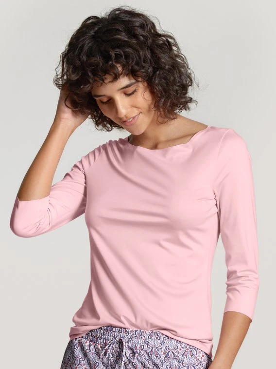 Calida Natural Luxe Shirt, 3/4-Arm 3 Calida Natural Luxe Shirt, 3/4-Arm