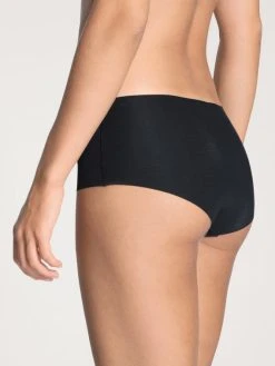 Calida Natural Skin Seamless-Panty, Low Cut, Compostable -SPANX-Shop Calida Natural Skin Panty low cut Compostable schwarz 24339 995 1