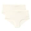 Calida Natural Skin Panty Im Doppelpack, Low Cut, Compostable -SPANX-Shop Calida Natural Skin Panty low cut Compostable weiss 24339 910 neu