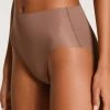 Calida Natural Skin Seamless-Midi-Slip, Compostable -SPANX-Shop Calida Natural Skin Seamless Midi Slip braun 22239 078