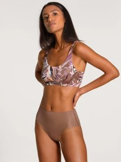 Calida Natural Skin Seamless-Midi-Slip, Compostable -SPANX-Shop Calida Natural Skin Seamless Midi Slip braun 22239 078 2