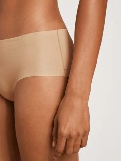 Calida Natural Skin Seamless-Panty, Low Cut, Compostable -SPANX-Shop Calida Natural Skin Seamless Panty low cut Compostable beige 24339 944 3