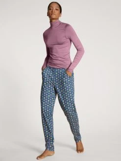 Calida Second Skin Langarm-Shirt -SPANX-Shop Calida Second Skin Top langarm violett 15103 324 2