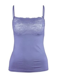 Calida Sensual Secrets Spaghetti-Top Mit Breitem Spitzensaum -SPANX-Shop Calida Sensual Secrets Spaghetti Top mit breitem Spitzensaum violett 11531 371 5