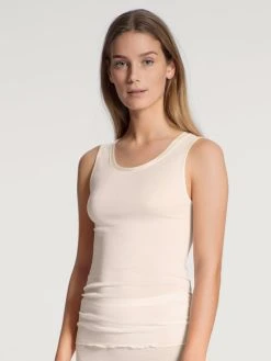 Calida True Confidence Tank-Top Aus Wolle-Seide