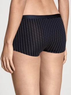 Calida Cate Print Pants, Regular Cut -SPANX-Shop Calida Cate Print Pants blau 24798 339 1