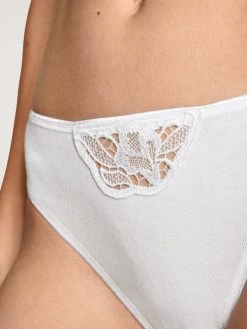 Calida Cotton Desire Mini-Slip, Regular Cut -SPANX-Shop Calida Cotton Desire Minislip weiss 22128 001 3