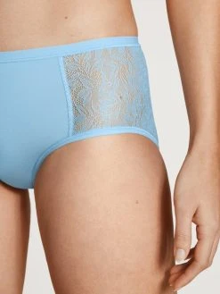 Calida Eco Sense Lace Panty -SPANX-Shop Calida Eco Sense Lace Panty blau 24728 383 4
