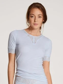 Calida Silky Wool Glam Kurzarm-Shirt