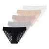 Dorina Myla Spitzen-Slip, Multipack -SPANX-Shop Dorina Myla Rio Slip 5er Pack schwarz grau beige rosa weiss D001685LA084 5X0019