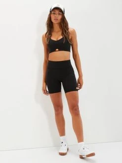 Ellesse Colour Run Sport-BH -SPANX-Shop Ellesse Colour Run Sport Bra schwarz SRR13830 BLK 2