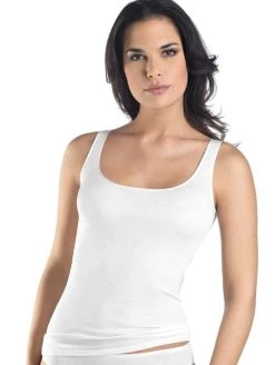 HANRO Cotton Seamless Tank Top