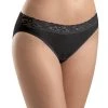 HANRO Moments Mini Slip Aus Mercerisierter Baumwolle -SPANX-Shop HANRO Moments Mini Slip schwarz 071481 0019