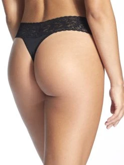 HANKY PANKY Cotton With A Conscience String, Original Rise -SPANX-Shop Hanky Panky Cotton with a Conscience String Original Rise schwarz 891801P BLAC 1