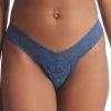 HANKY PANKY Daily Lace Low Rise String -SPANX-Shop Hanky Panky Daily Lace Low Rise String grau 771001P NSHD