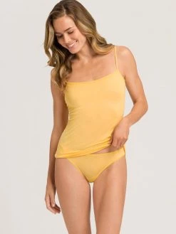 HANRO Ultralight Mini-Slip -SPANX-Shop Hanro Ultralight Mini Slip gelb 071340 1247 2