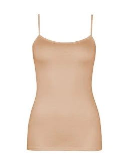 HANRO Ultralight Spaghetti Top 7 HANRO Ultralight Spaghetti Top -SPANX-Shop Hanro Ultralight Spaghetti Top beige 071343 0274 2