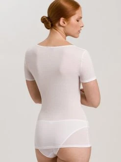 HANRO Ultralight T-Shirt -SPANX-Shop Hanro Ultralight T Shirt weiss 071345 0101 1 1