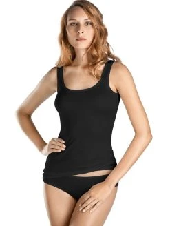 HANRO Ultralight Tank Top -SPANX-Shop Hanro Ultralight Tank Top schwarz 071344 0019 1
