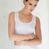 HANRO Ultralight Tank Top -SPANX-Shop Hanro Ultralight Tank Top weiss 071344 0101