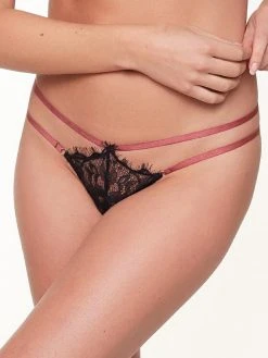 LingaDore Black Ruby G-String