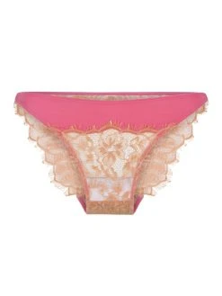 LingaDore Calypso Coral Spitzen-Slip -SPANX-Shop LingaDore Calypso Coral Spitzen Slip rosa 6607B 108 4