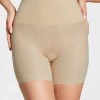 Maidenform Tame Your Tummy Shorty Mit Shaping- Und Push-Up-Effekt -SPANX-Shop Maidenform Tame Your Tummy Shorty mit Shaping und Push Up Effekt beige DMS090 1334